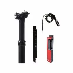 TranzX Components Reggisella Telescopico 27,2x400mm Esc. 105mm Nero