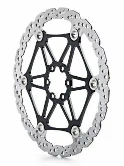 Disco Freno Hope V4 Ventilato 203mm 6 Fori Nero