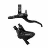 Shimano Impianto Freno A Disco Mt4100 4 Pistoni Posteriore Nero