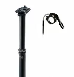 TranzX Components Reggisella Telescopico Tranzx 31,6x409mm Esc.95/125mm Nero