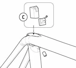 Cannondale K26058 Bloccaggio Interno Reggisella 27,2