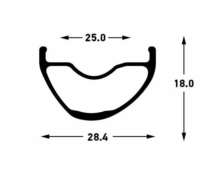 Cerchio Notubes Crest Mk429'' 32 Fori Nero - immagine 3